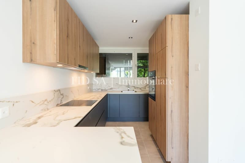 MINUSIO - Moderno appartamento duplex con vista nel verde (6)