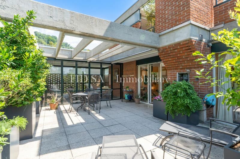 MINUSIO - Esclusivo appartamento terrazzato immerso nel verde (3)