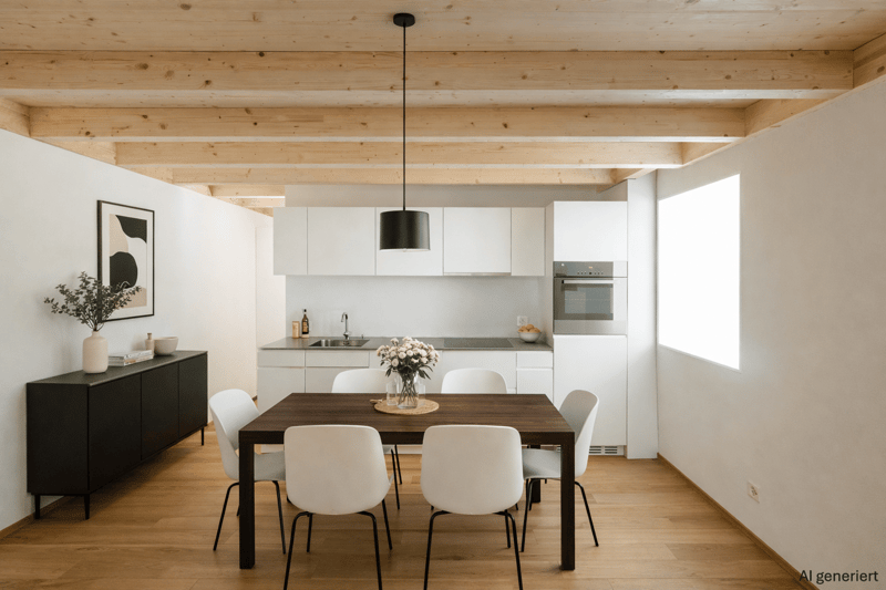 Appartamento unico di maisonette di 2,5 locali con balcone in posizione centrale (2)