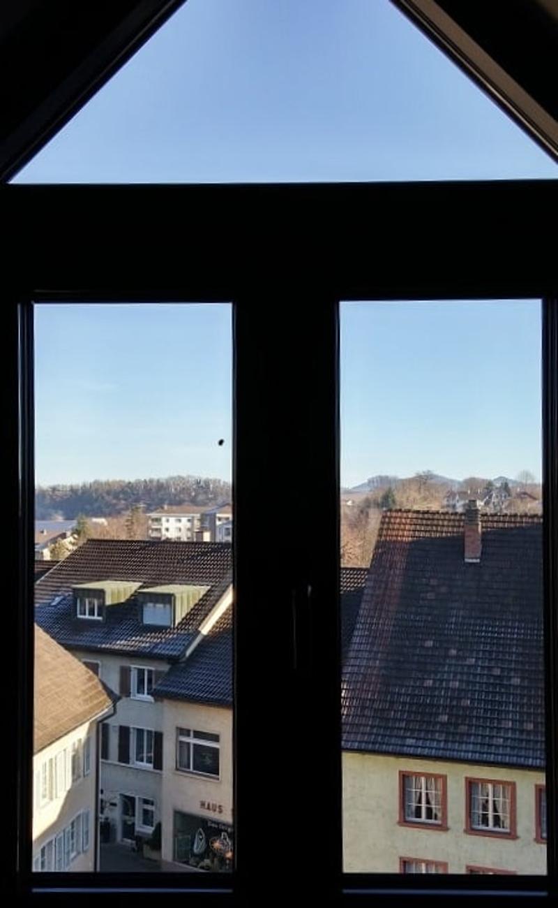 Aussicht über die Dächer vom Stedtli