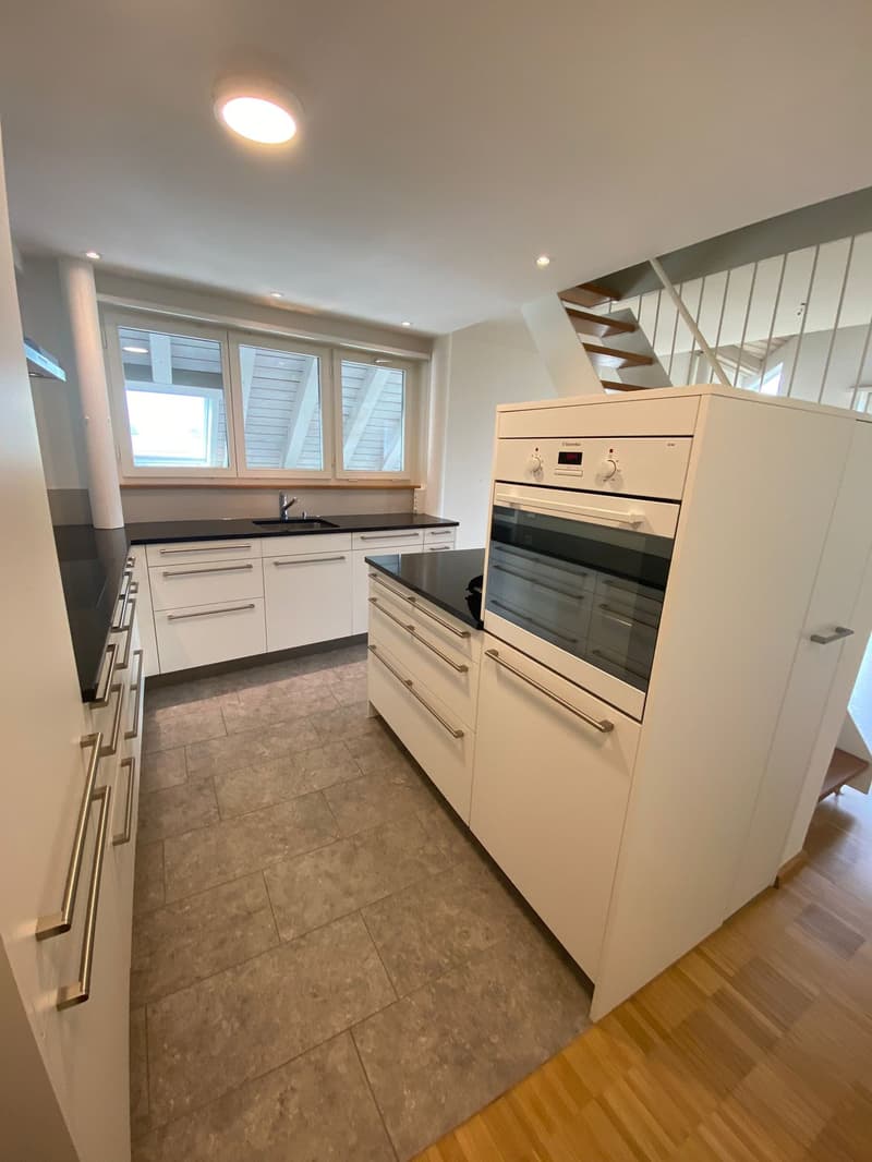 Cozy attic apartment with fireplace (4)