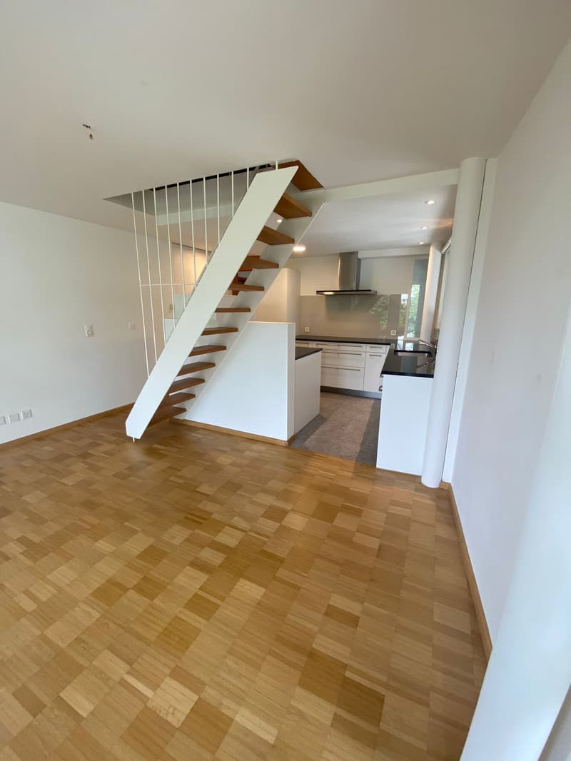 Cozy attic apartment with fireplace (7)