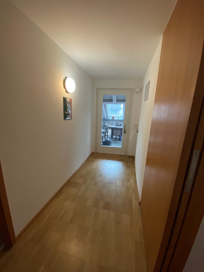 Cozy attic apartment with fireplace (9)