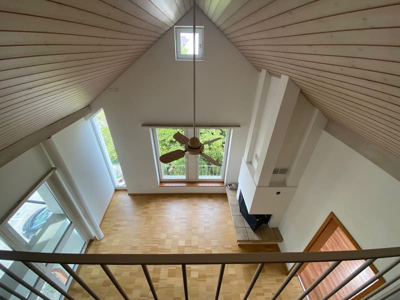 Cozy attic apartment with fireplace (8)