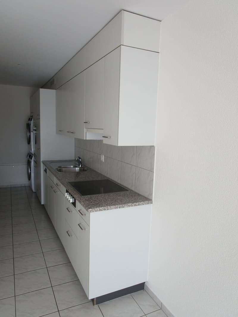 Voll ausgestatte Kitchenette mit Geschirrspüler