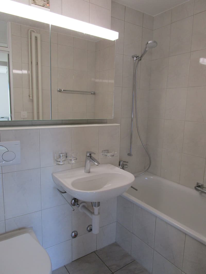 Près de la ville et du lac - appartement de 3 pièces ensoleillé avec balcon couvert (6)