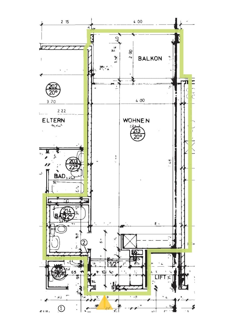 Gemütliche 1-Zimmer-Wohnung mit Balkon in Schöftland (1)