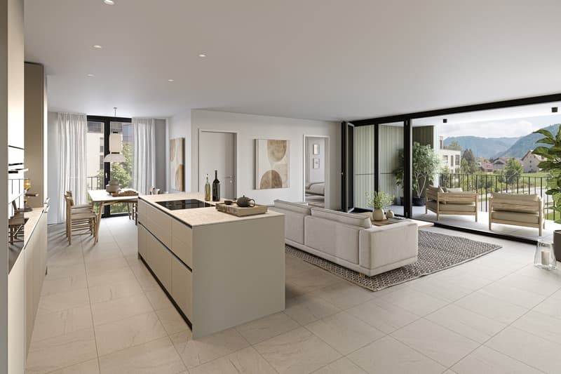 3 ½ pièces appartement, 6314 Unterägeri (2)