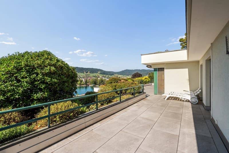 Ein Zuhause mit Aussicht grosszügige Terrasse & Ägeriseeblick (4)