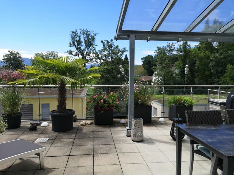 Nachmieter gesucht für schöne 3.5-Zi. Attika-Maisonette-Wohnung mit grosser Terrasse (1)