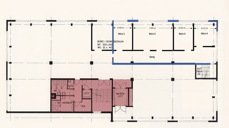 Uffici attraenti a Regensdorf per CHF 125.00/m2 all'anno (2)