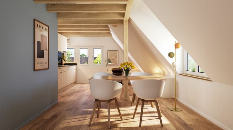 Maisonette esclusiva di 4,5 locali con terrazza privata sul tetto e vista panoramica (2)