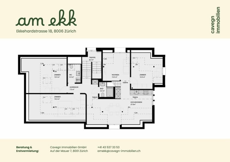 Maisonette esclusiva di 4,5 locali con terrazza privata sul tetto e vista panoramica (7)