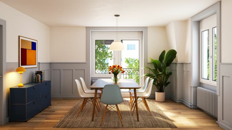 Premier contrat de location après rénovation complète : Appartements 3 pièces élégants au cœur de Zurich (1)