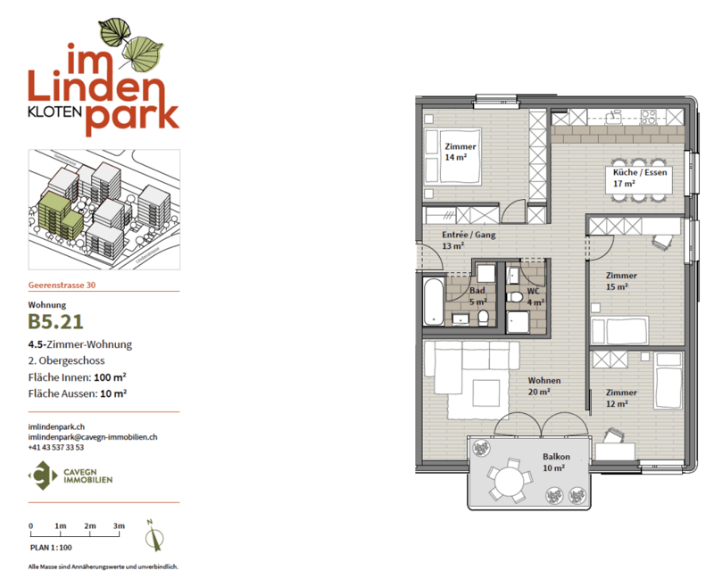 Appartement spacieux 4.5 pièces au Lindenpark (8)