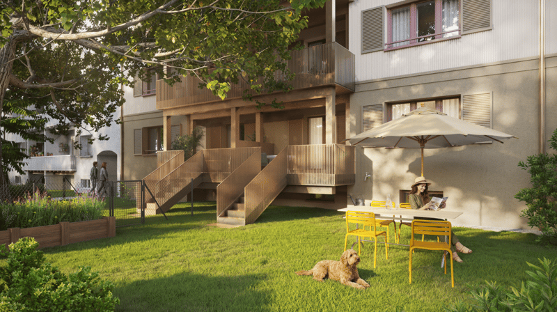 Urbane Gartenwohnung im beliebten Kreis 3 (1)