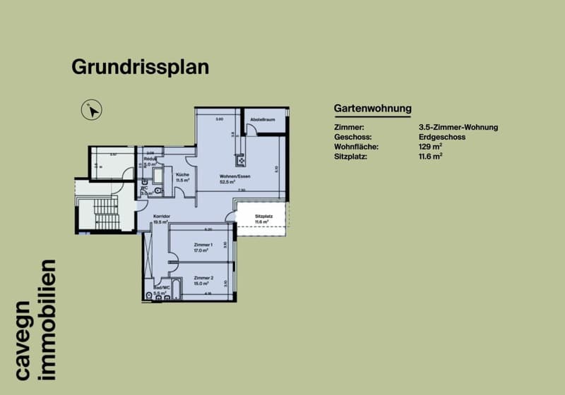 Stilvoll sanierte Gartenwohnung in Herrliberg (11)
