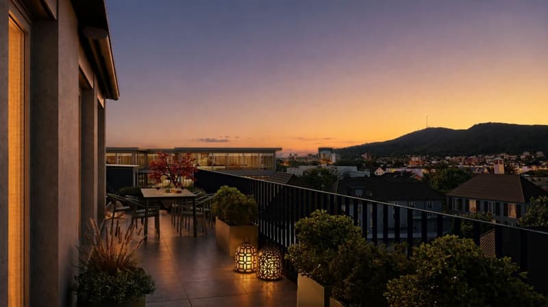 Erstvermietung: Herrliche Terrassenwohnung mit Blick auf den Uetliberg (7)