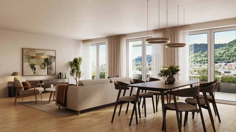 Erstvermietung Albertus: Exklusive Terrassenwohnungen mit traumhaftem Uetlibergblick (2)