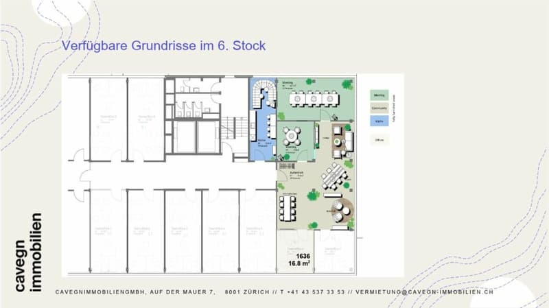 Work smart in Regensdorf - flexible Büroflächen mit Community Zone (15)