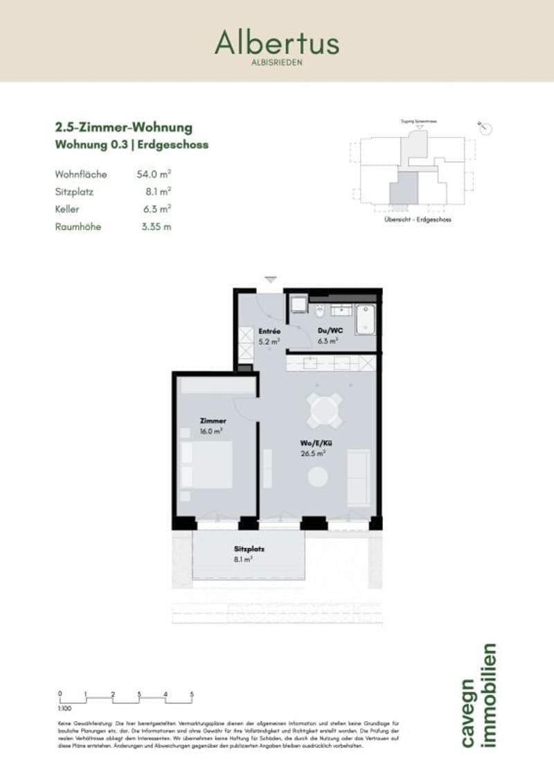 Albertus: Stilvolle Neubauwohnung mit sonnigem Gartensitzplatz (10)