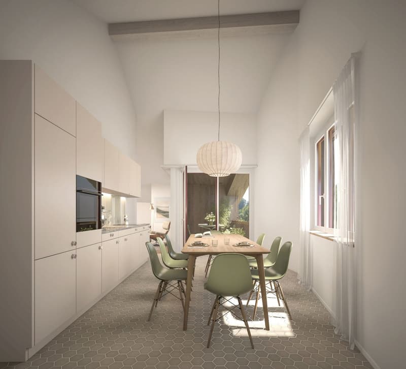 Appartamento in mansarda 3½ locali | Nuovo | 118–125 m² (2)