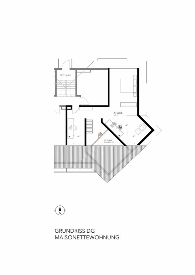Grundriss Dachgeschoss
