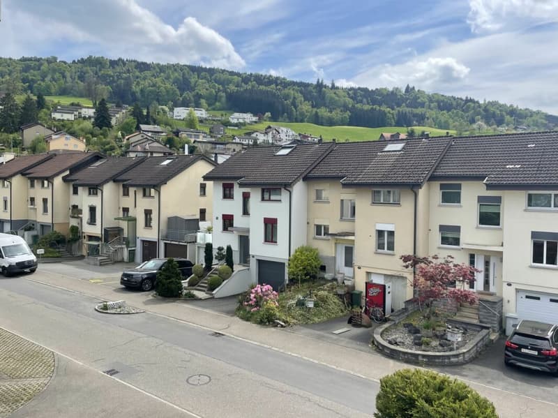 Blick ins Grüne und Quartier