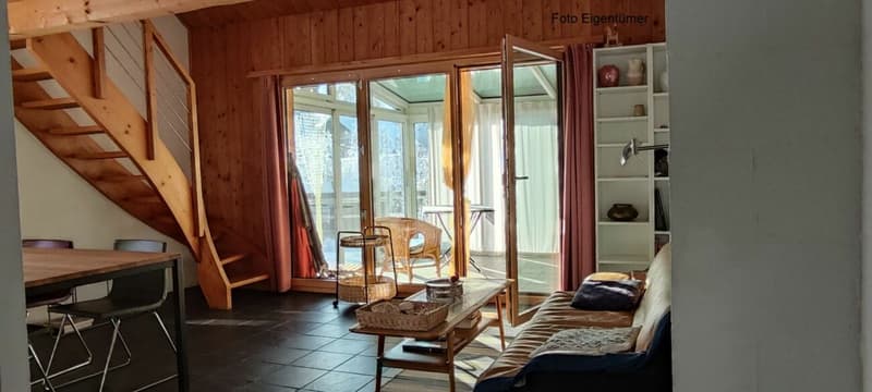Vivere con impegno sociale - casa di 3 locali con giardino invernale e giardino (5)