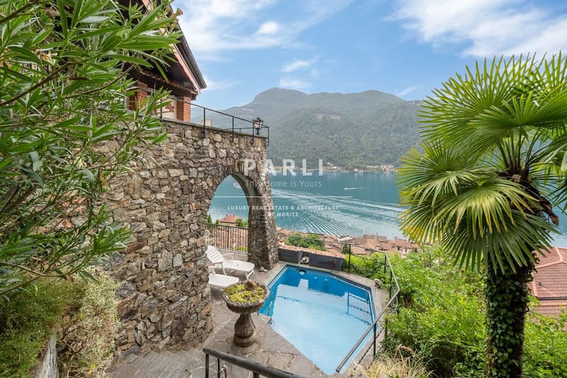Morcote | Exklusive Villa mit Seeblick und Ausbaupotenzial bis ca. 500 m² (1)