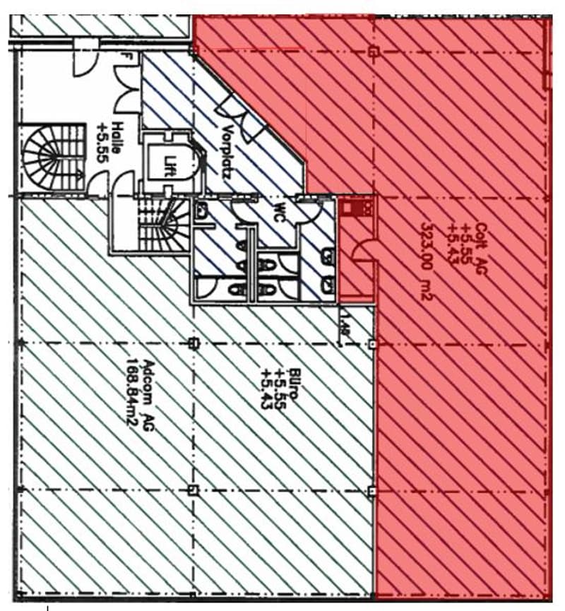 Commercial space for rent in Baar (2)
