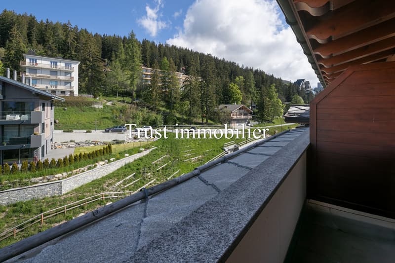 5043. Bel Attique-Duplex traversant, avec vue sur Lac Grenon (5)