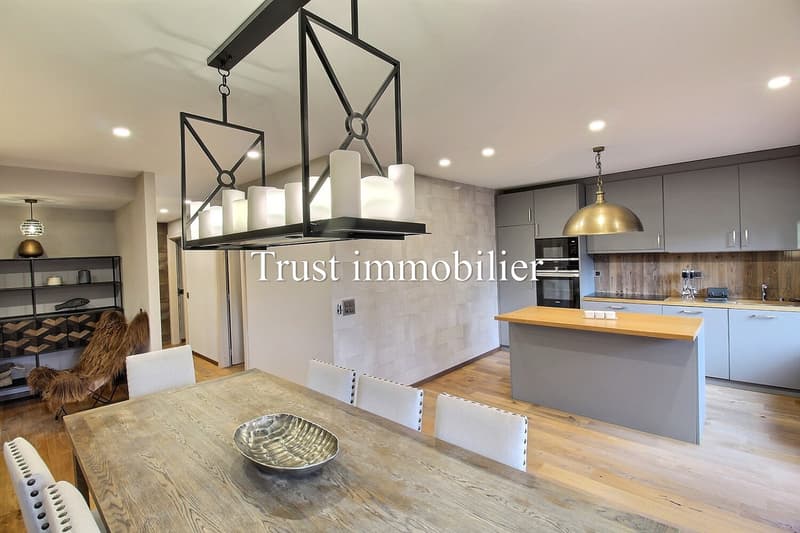 4026L. Bel appartement  4.5 pcs à louer, centre de Crans (2)