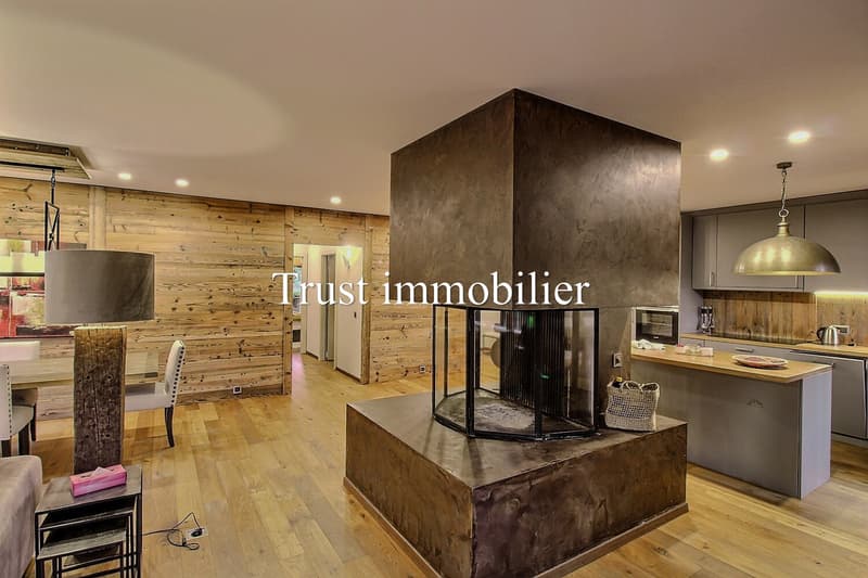 4027L. Bel appartement  4.5 pcs à louer, centre de Crans (4)