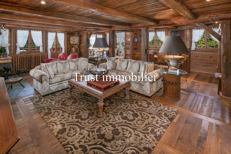 6044. Magnifique chalet de luxe à vendre à Crans-Montana (4)