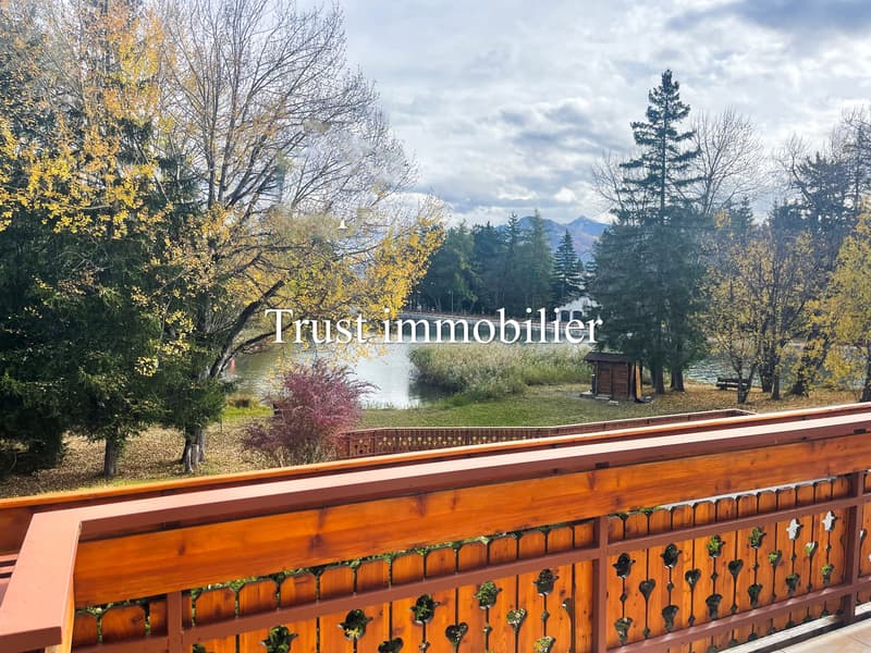 5003. Double appartement en RdC au centre de Crans (4)