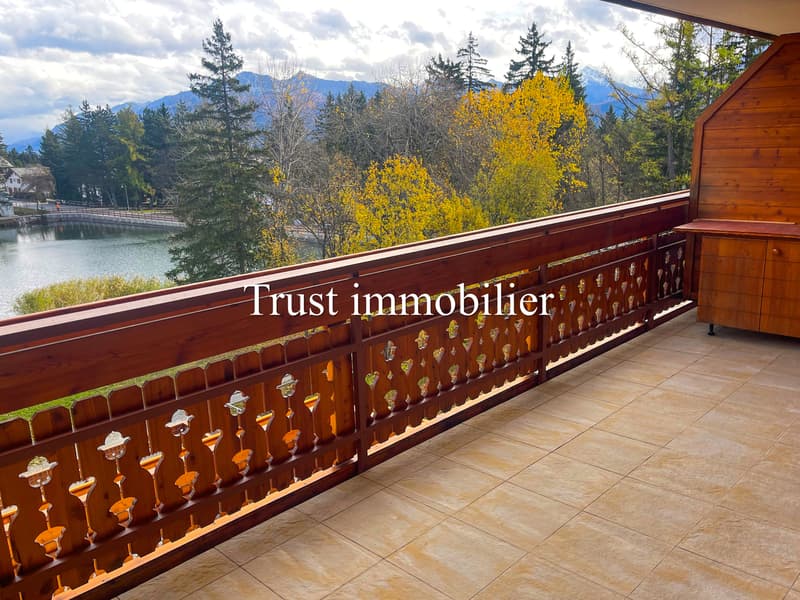 5003. Double appartement en RdC au centre de Crans (5)