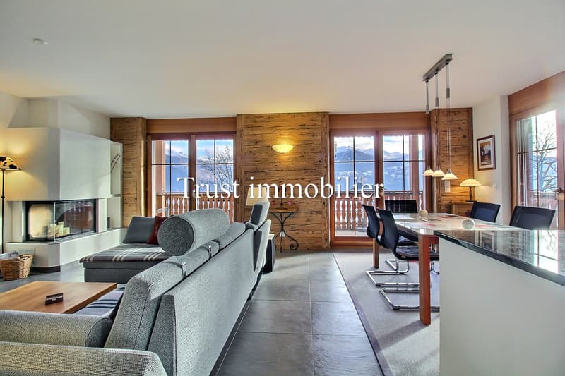 4024. Exclusivité. Superbe appartement de montagne (4)