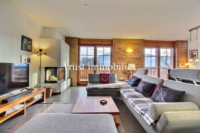 4024. Exclusivité. Superbe appartement de montagne (2)