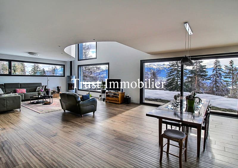 6010. Luxe, nature et raffinement face aux montagnes (1)