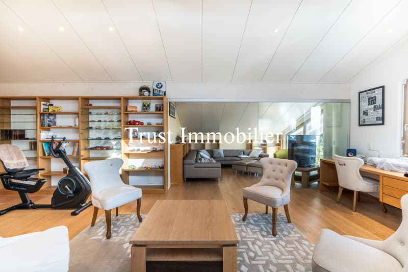 6022.Chalet contemporain lumineux avec vue panoramique, Mayens d'Arbaz (10)