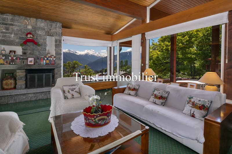 6002. Vue splendide sur les Alpes et grand potentiel (2)