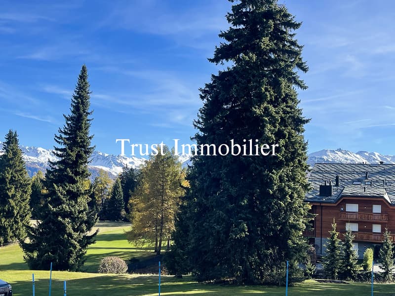 4017. Appartement traversant de standing, proche centre Crans (5)