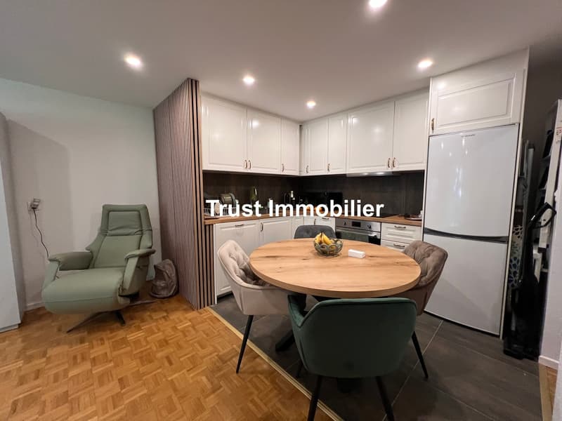 3002. En exclusivité : Appartement 3 pièces rénové Vue lac Clarens (6)