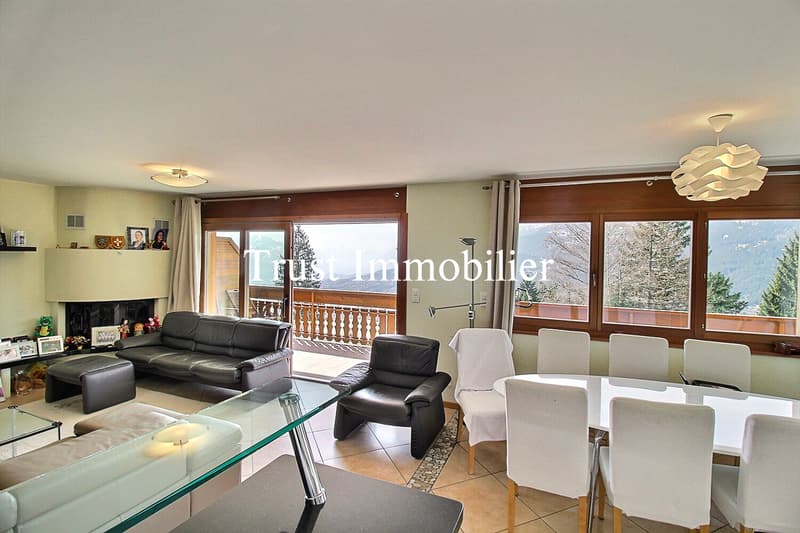 4007. Bel Appartement avec large vue montagnes (9)