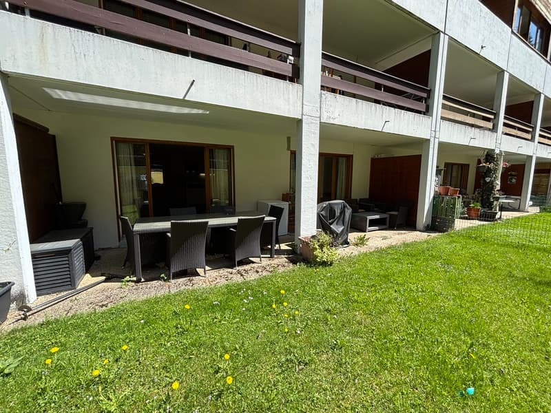 Charmant appartement de 2.5 pièces avec terrasse jardin a Torgon (10)