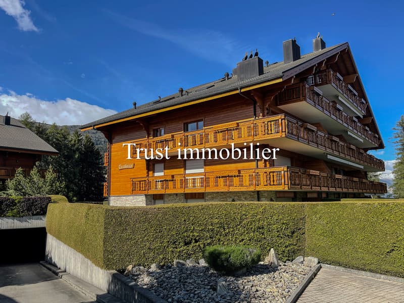 3001. Bel appartement de 3.5 pièces, centre Crans (3)