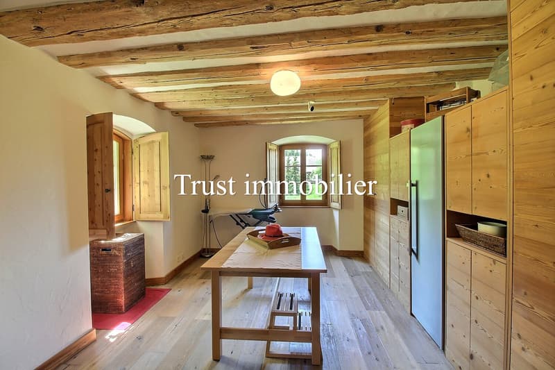 6009.Chalet / Castle fully renovated. Les Mayens-de-Sion (11)