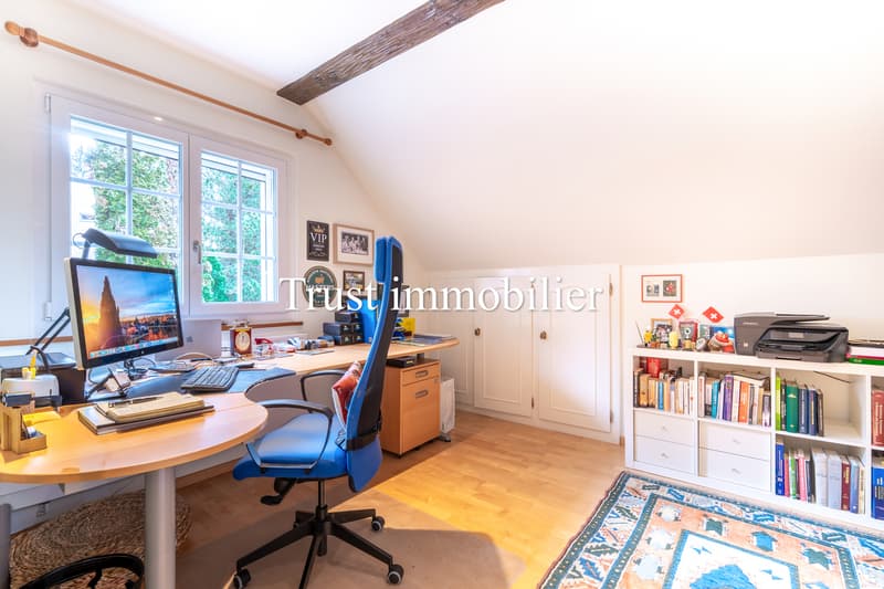 6036. Maison individuelle avec vue panoramique sur le Jura à Cugy (13)