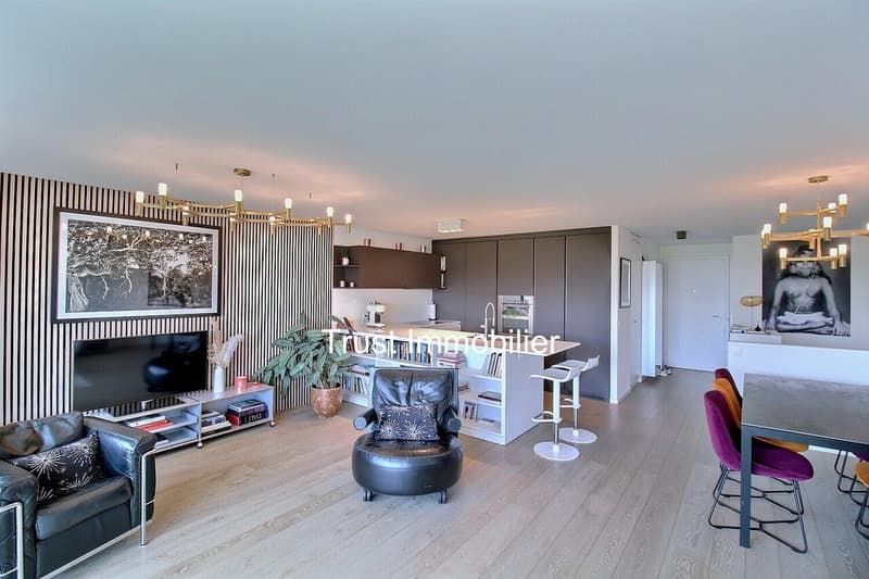 4001. Duplex attique rénové avec vue panoramique - Immeuble moderne (2)